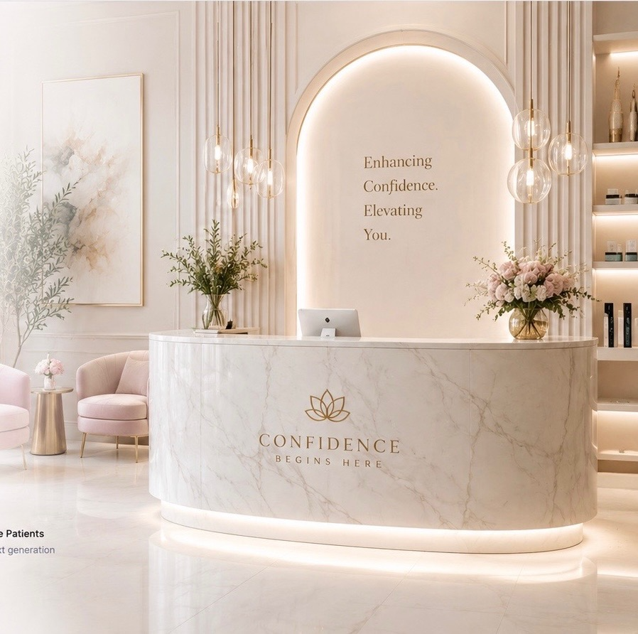 Luxury med spa reception in Forsyth County, GA