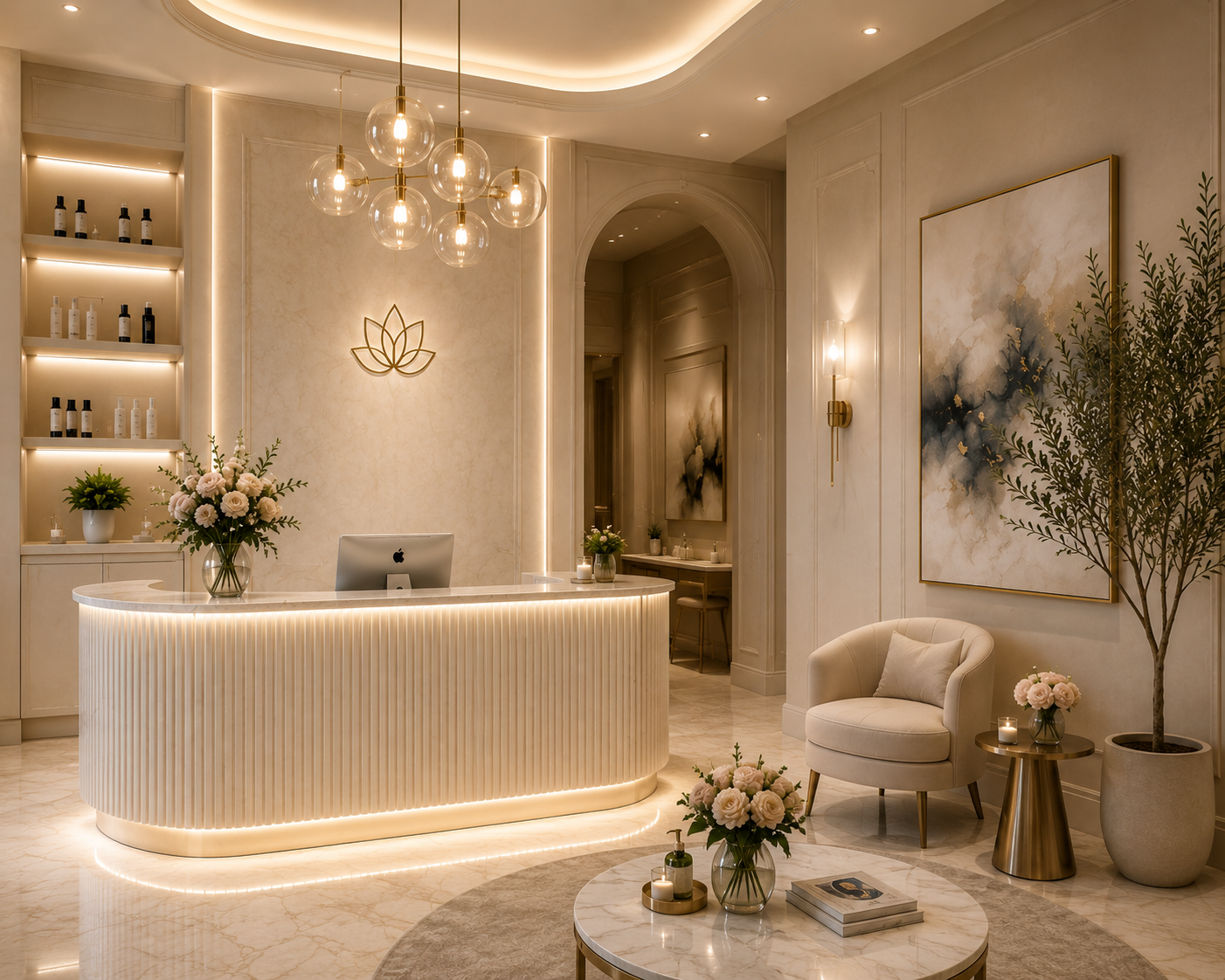 Luxury med spa interior — Forsyth County